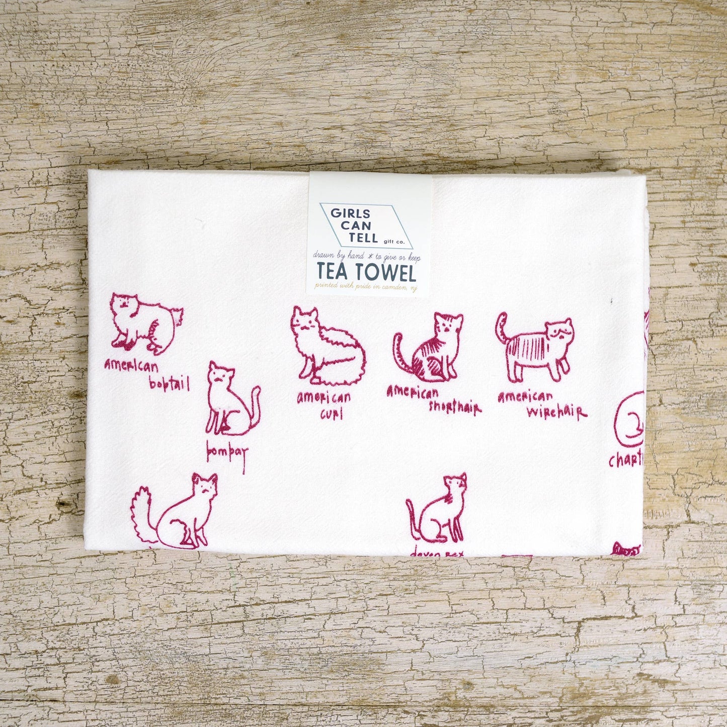 Cats Tea Towel