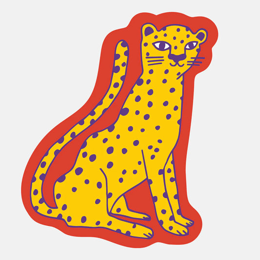 Leopard Sticker