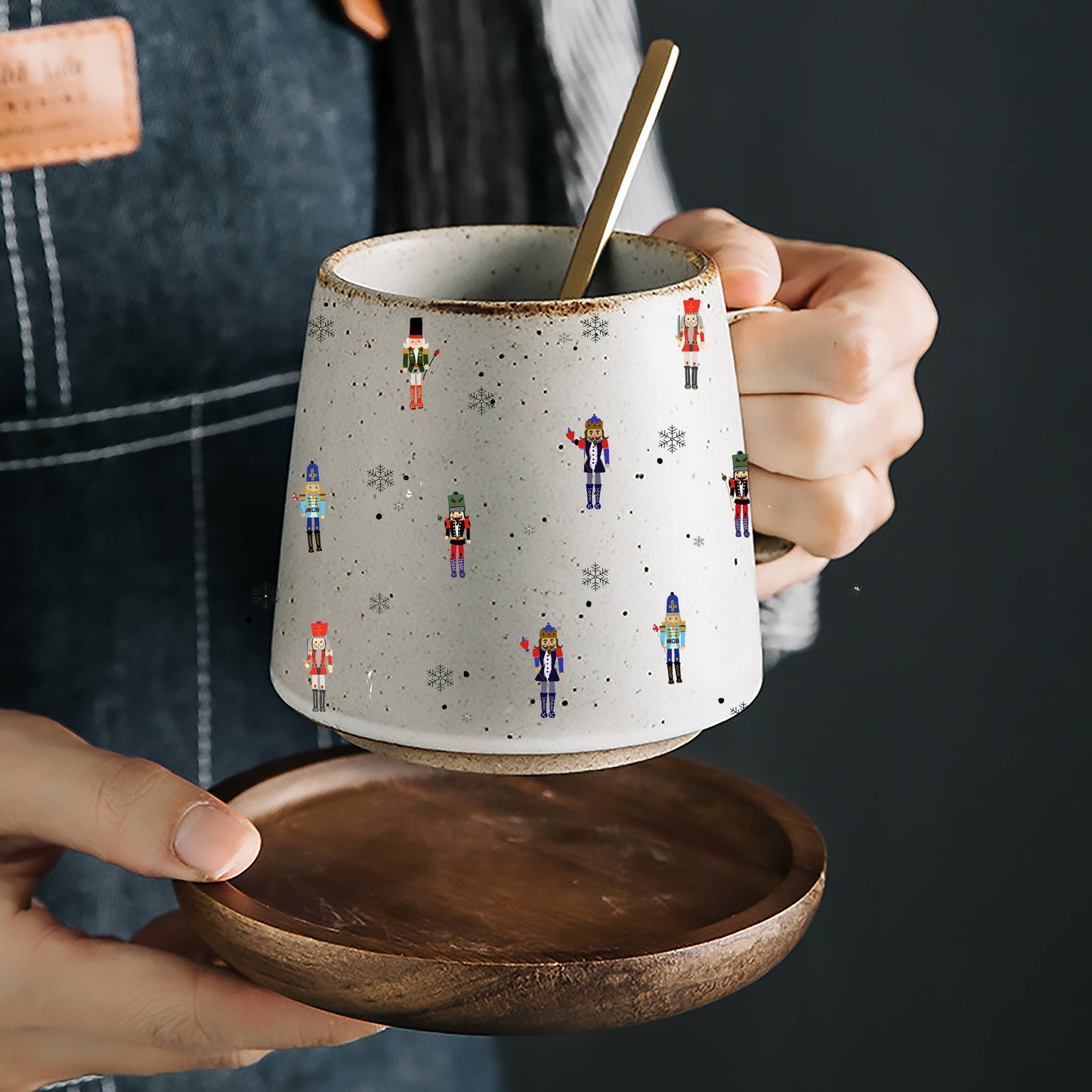 Nutcracker Stoneware Mug