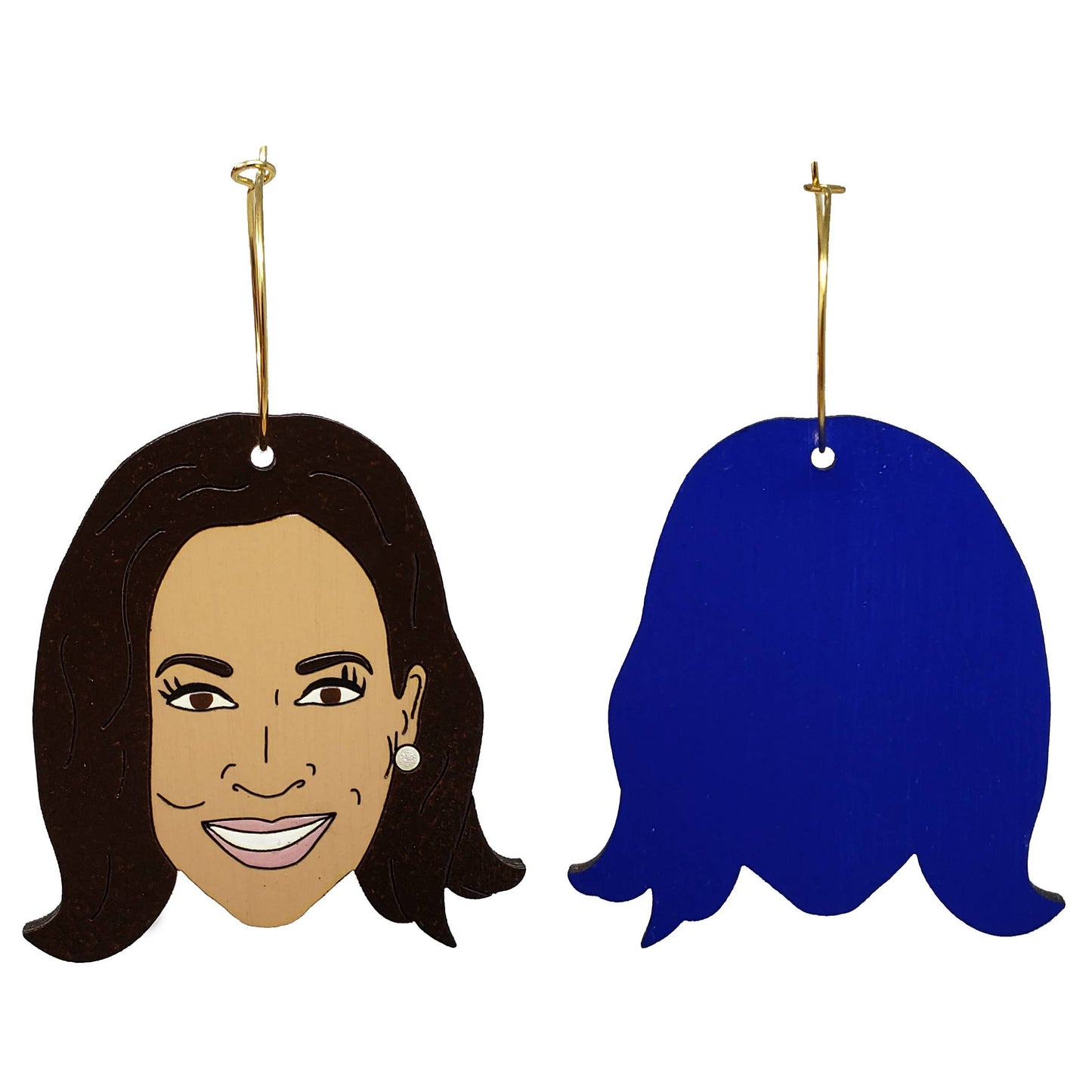 Kamala Hoop Earrings - Vice President 2025 Democrat