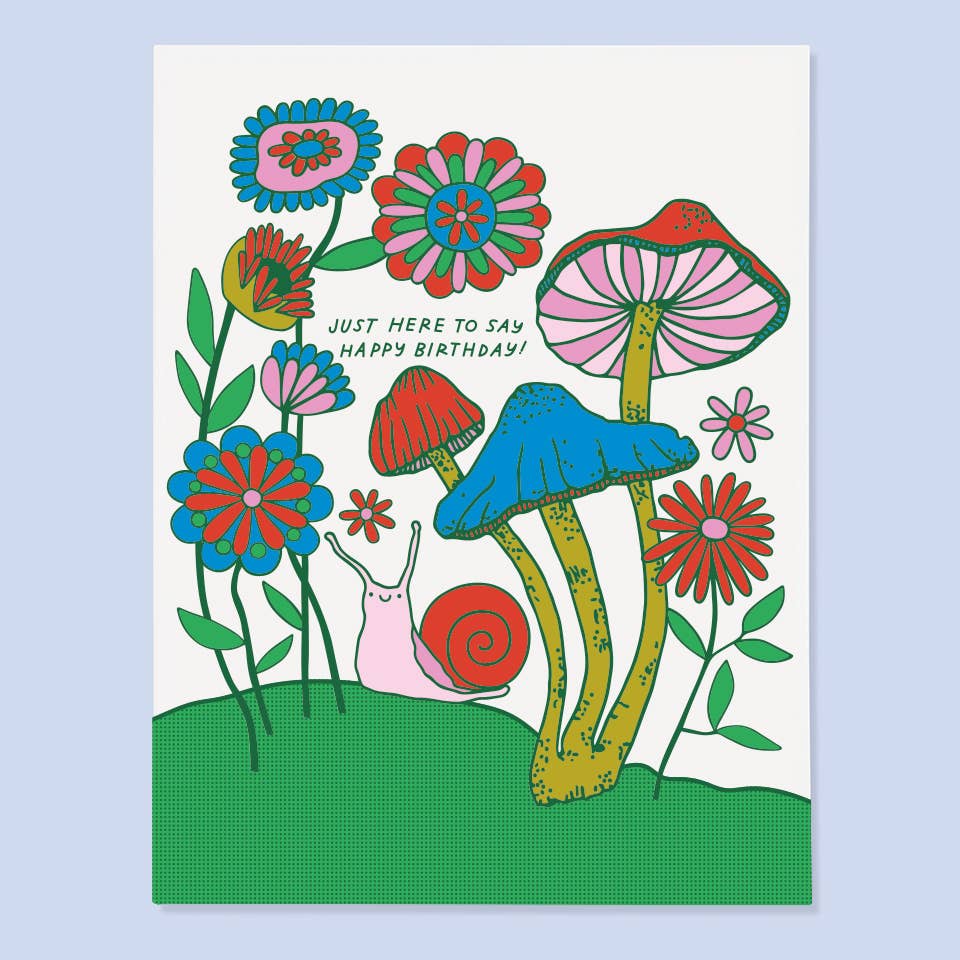 Snail Bday Card