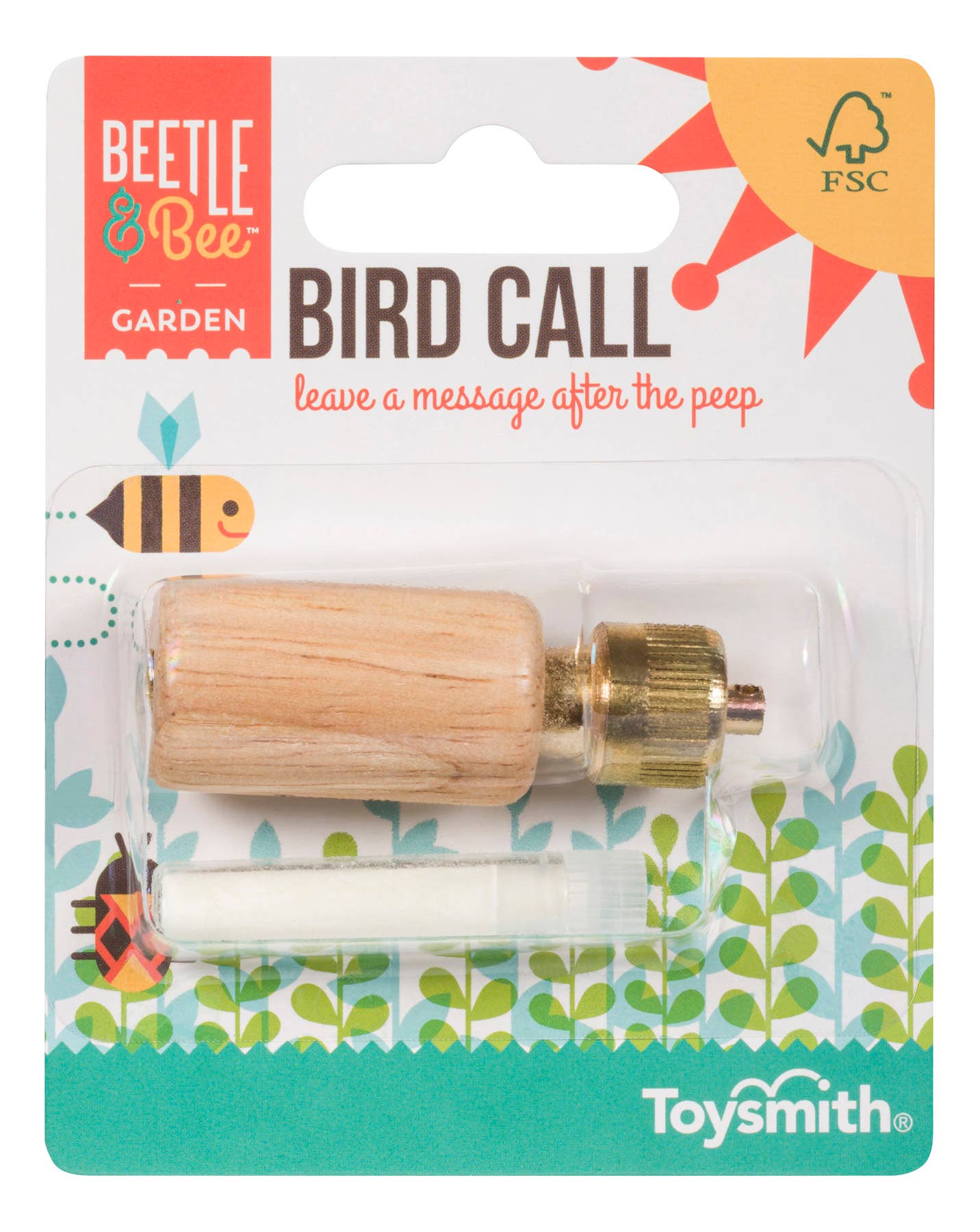 Beetle & Bee Bird Call - FSC Certified, Outdoor Play