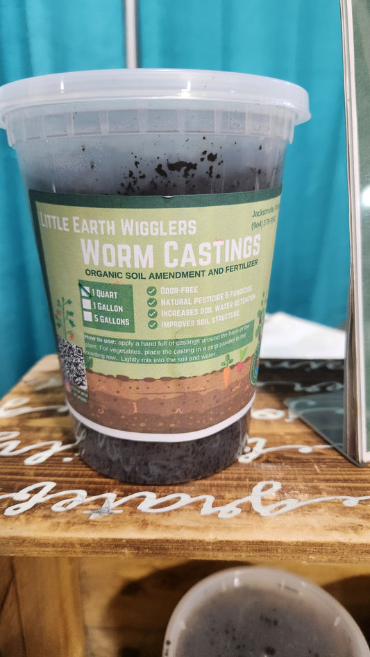 Little Earth Wigglers Worm Castings