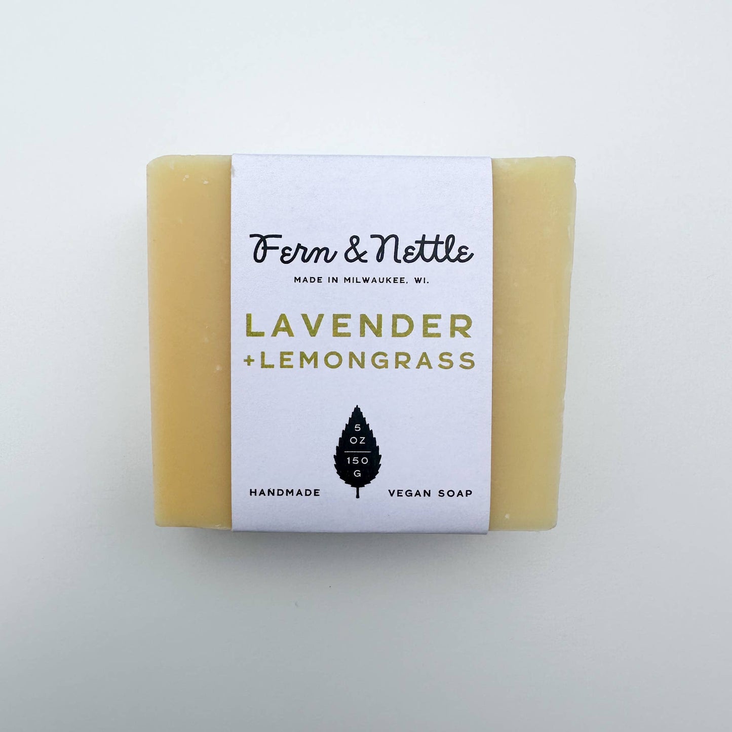 Lavender + Lemongrass Handmade Vegan Soap