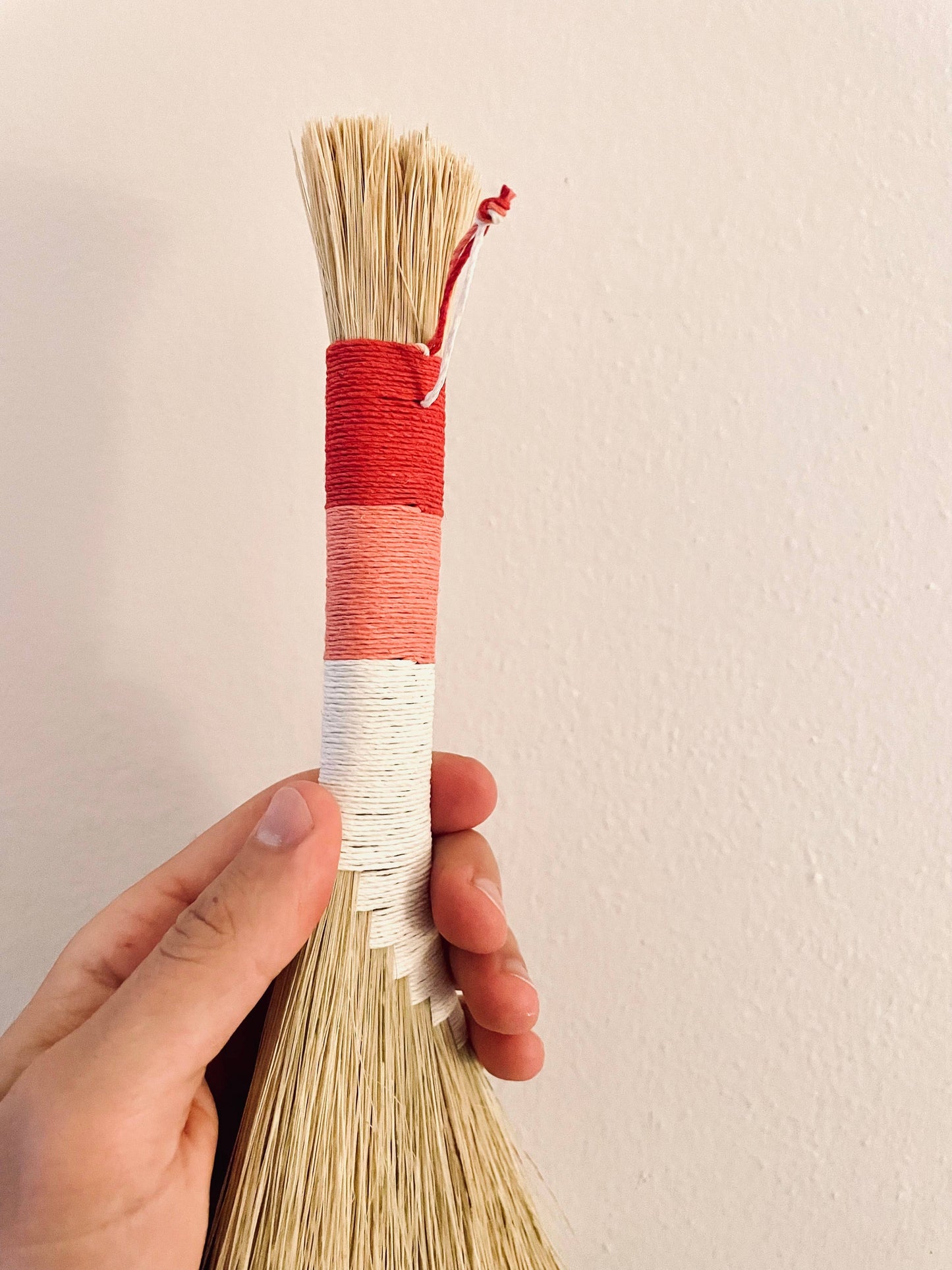 Tri-Color Hand Broom