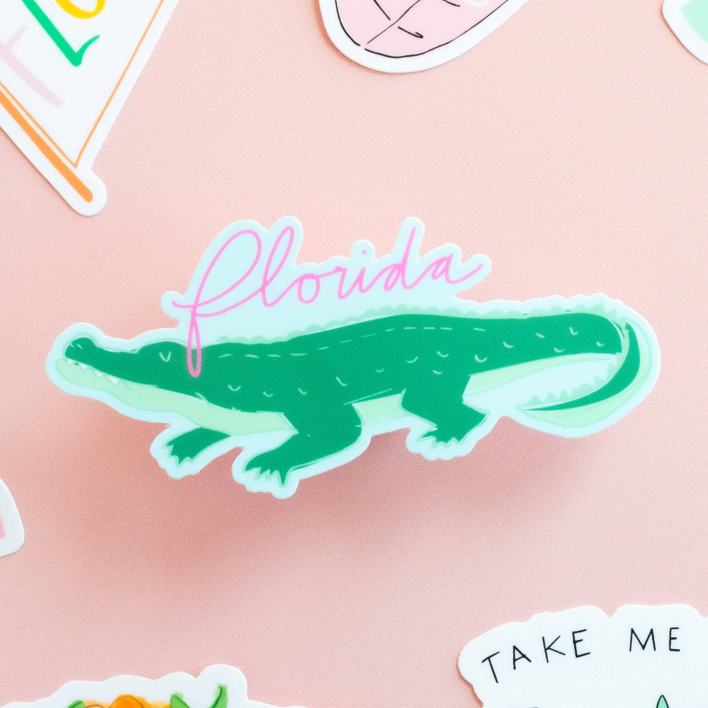 Florida Alligator Sticker