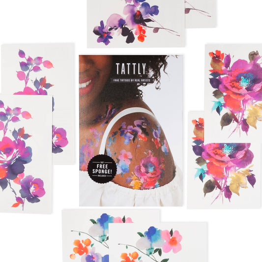 In Bloom Tattoo Set