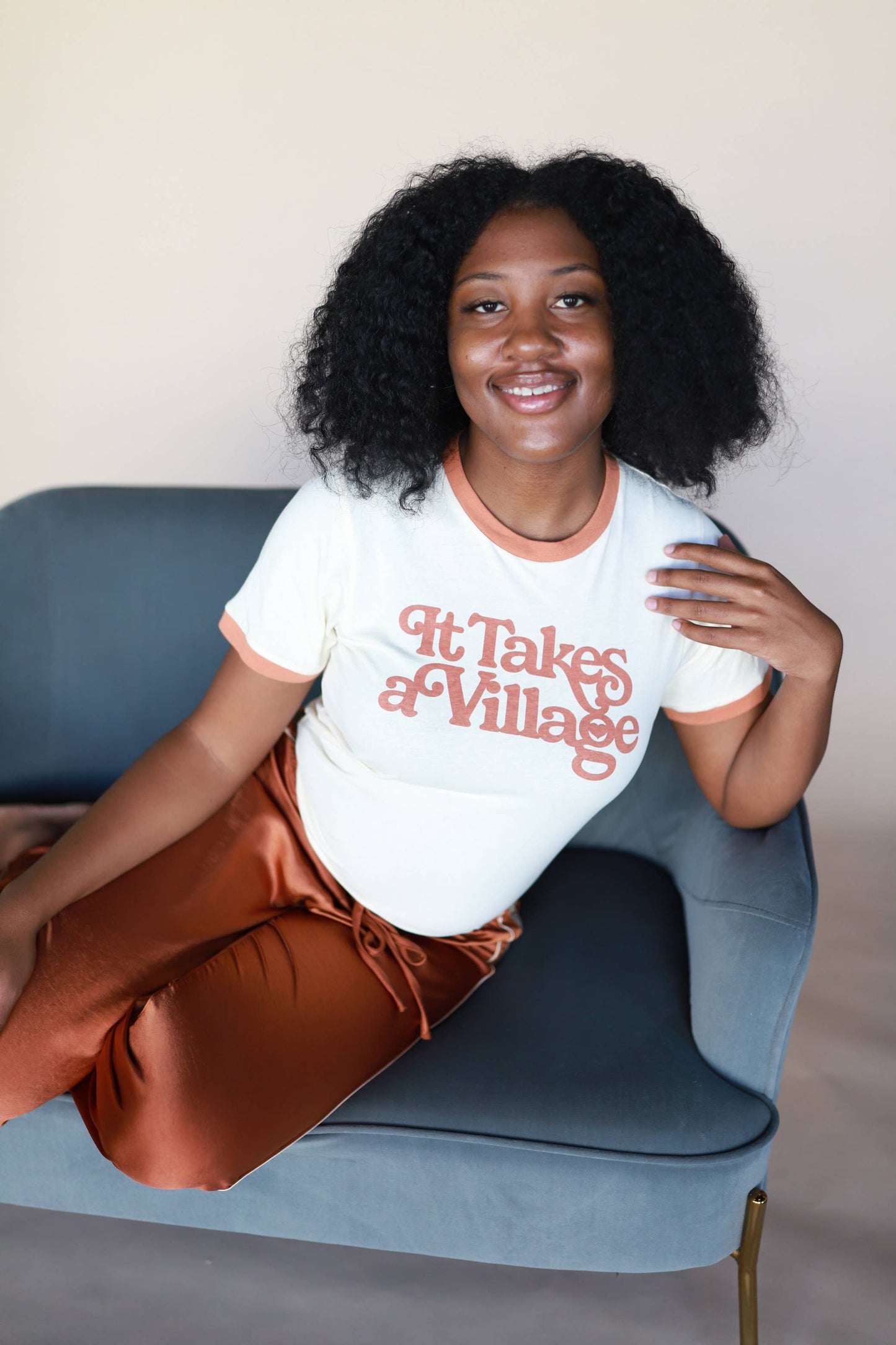 It Takes a Village, Womens Graphic Tee, Spring 2024