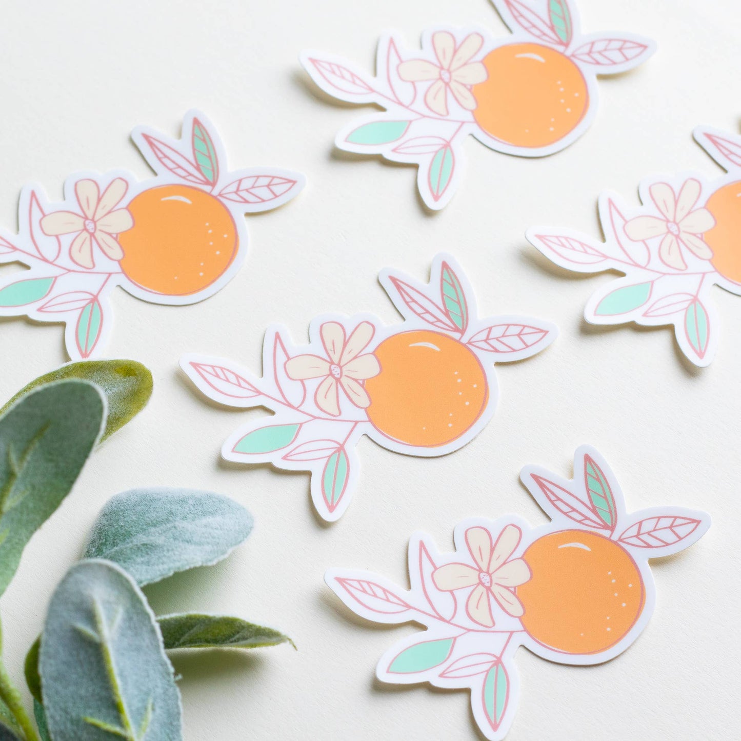 Orange Blossom Sticker