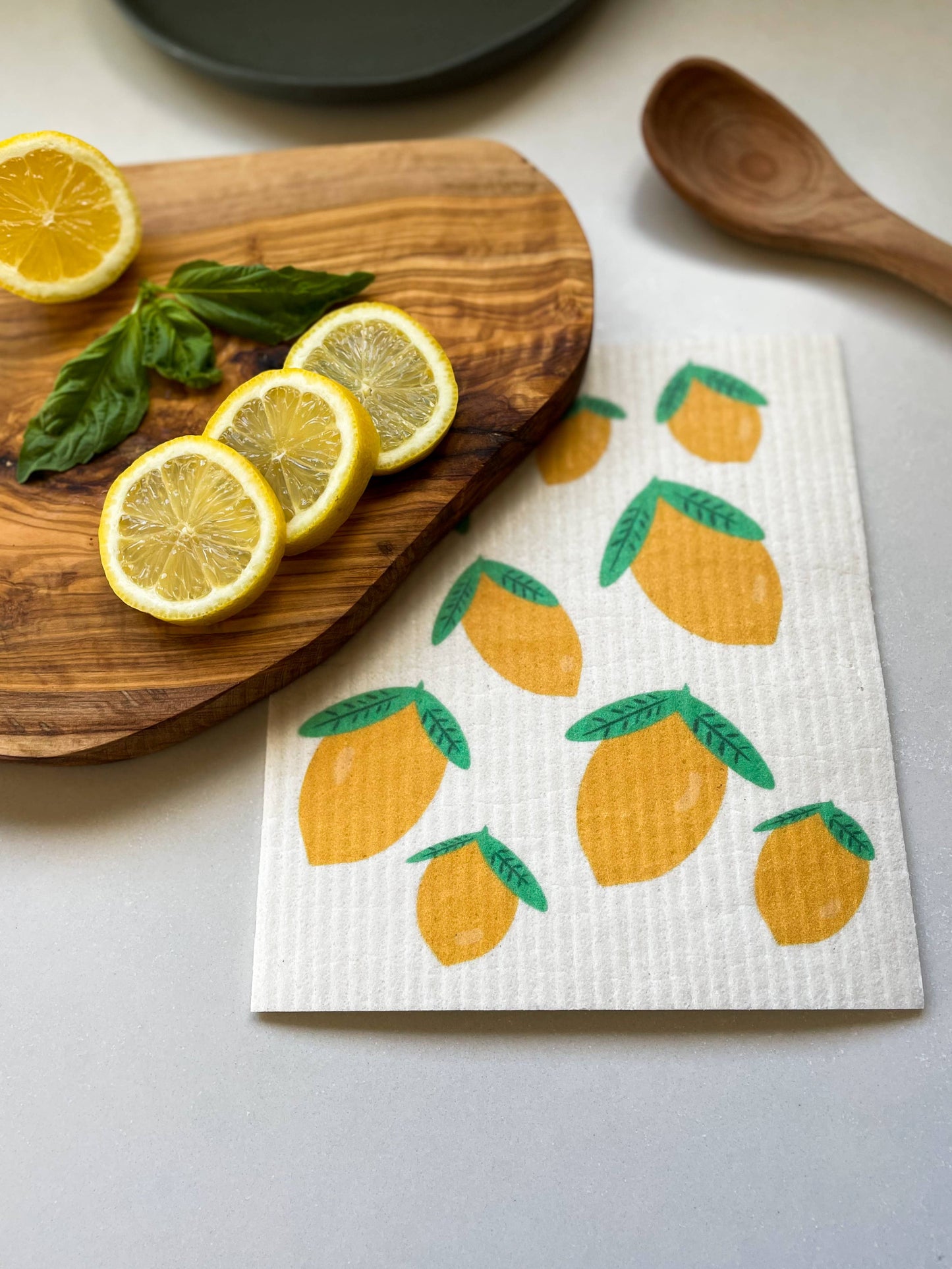 Whole Lemon Swedish Sponge Cloth