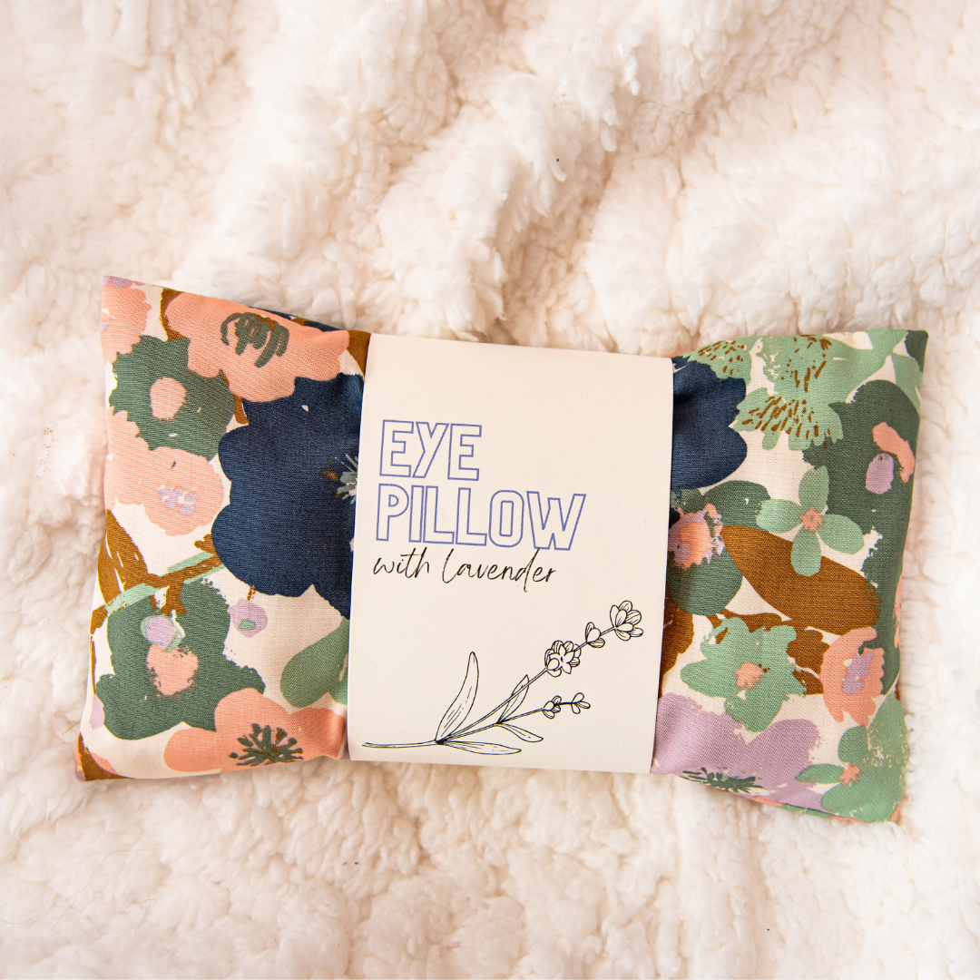 Weighted Aromatherapy Eye Pillow - Meadow Bloom