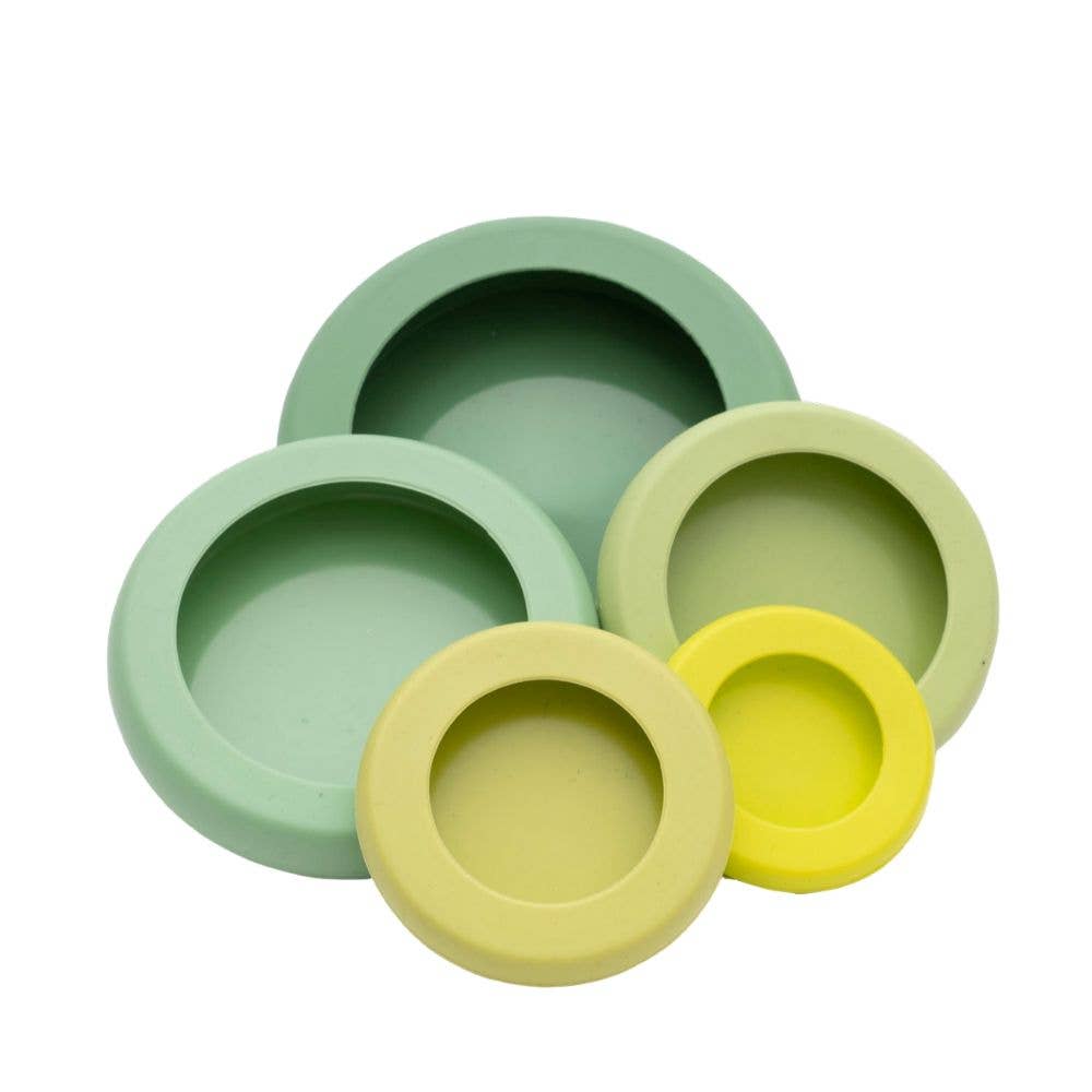 BESTSELLER - Sage Green Food Huggers - Set of 5