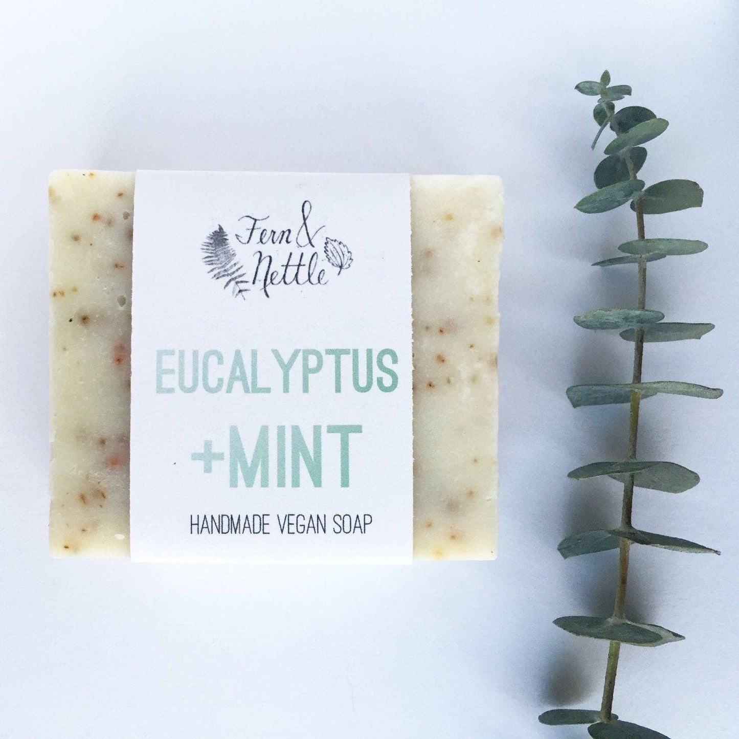 Eucalyptus+Mint Handmade Vegan Soap