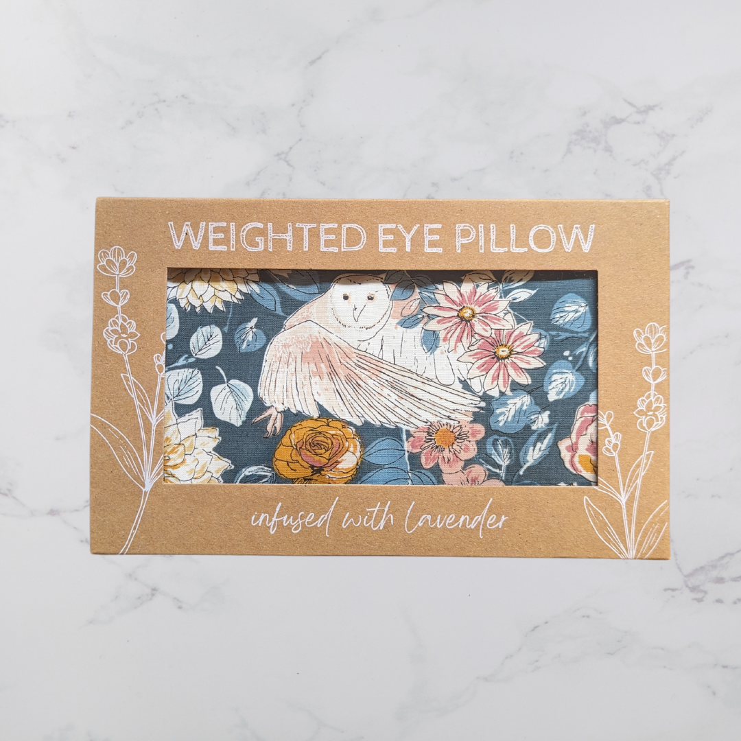 Weighted Aromatherapy Eye Pillow - Owl Fairytale