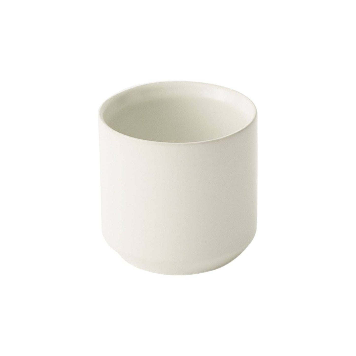 Round White Pot