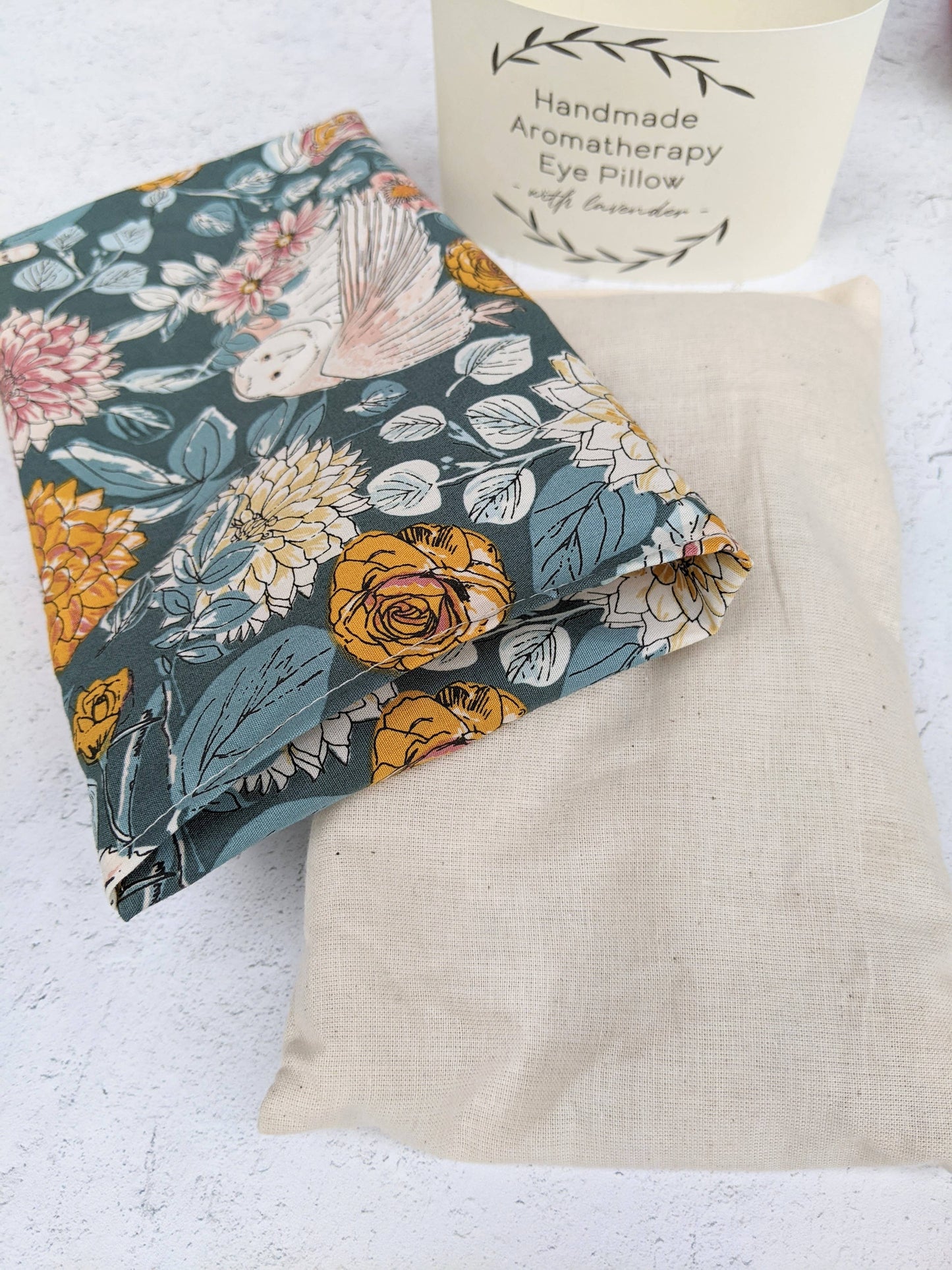 Weighted Aromatherapy Eye Pillow - Owl Fairytale