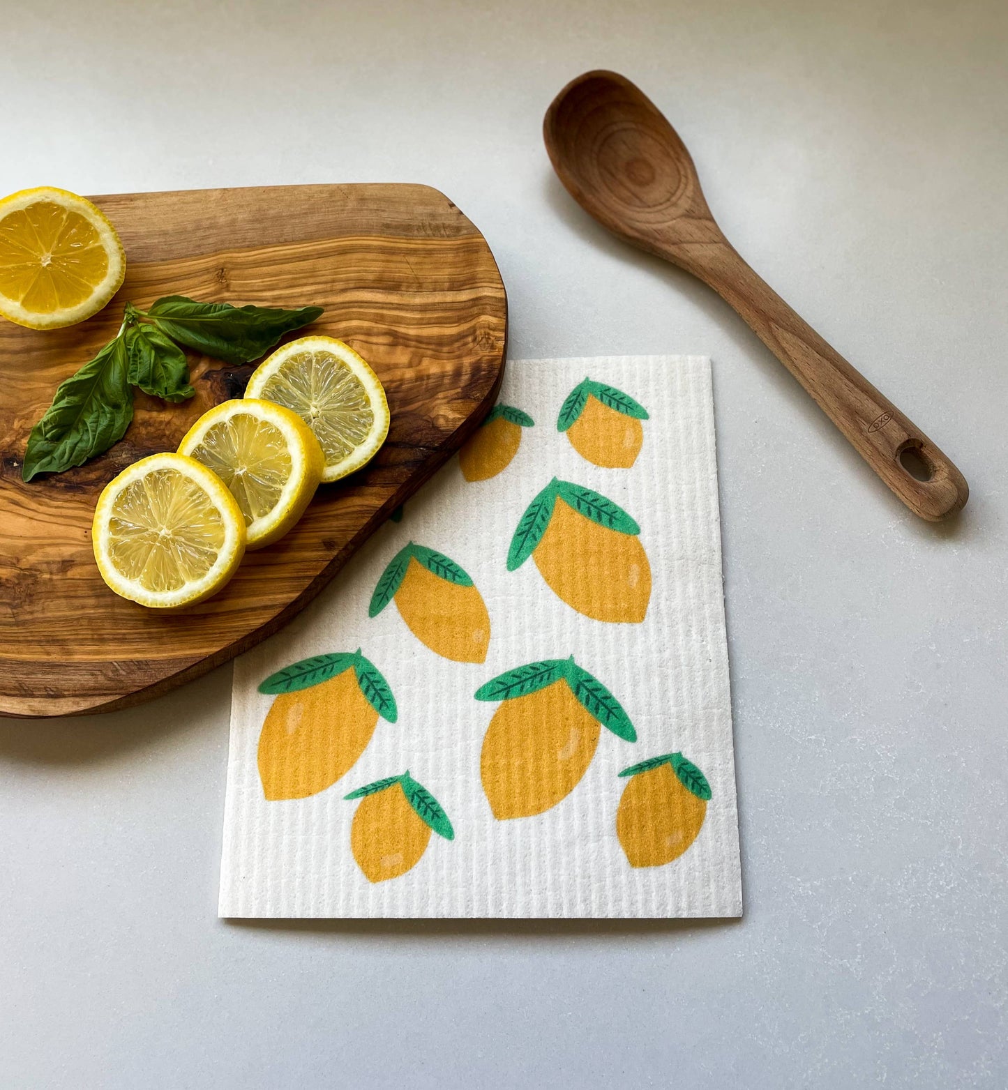 Whole Lemon Swedish Sponge Cloth