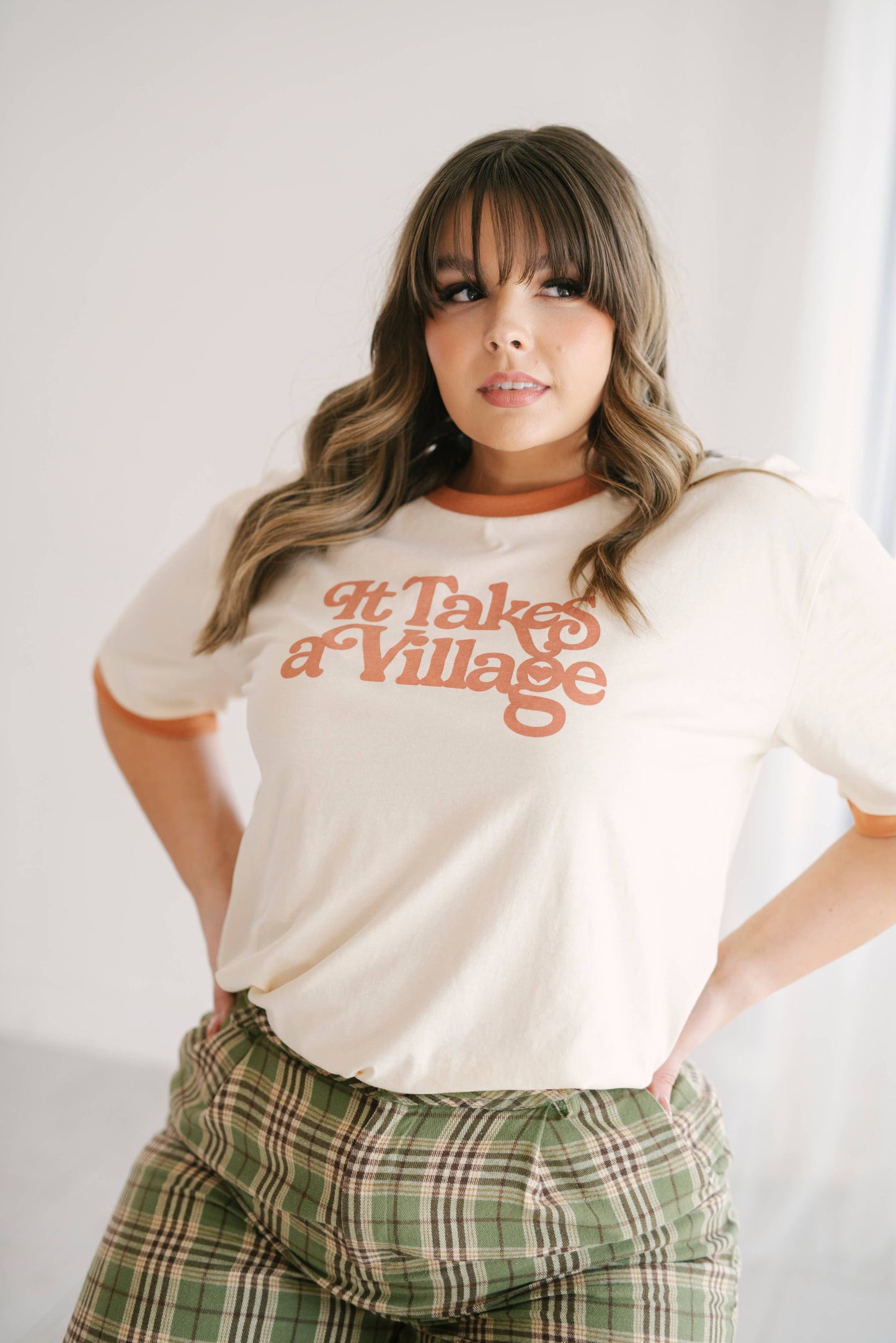 It Takes a Village, Womens Graphic Tee, Spring 2024