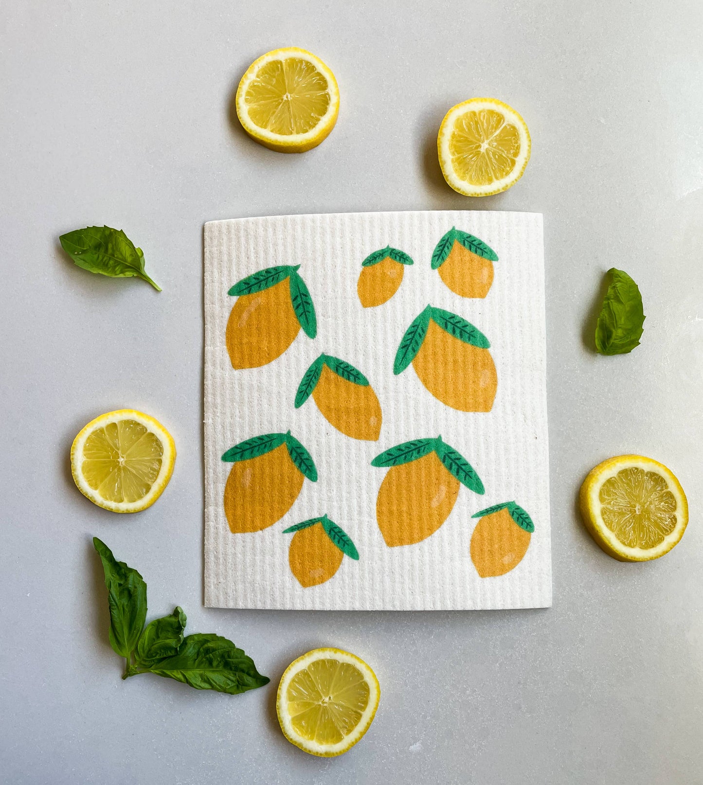 Whole Lemon Swedish Sponge Cloth