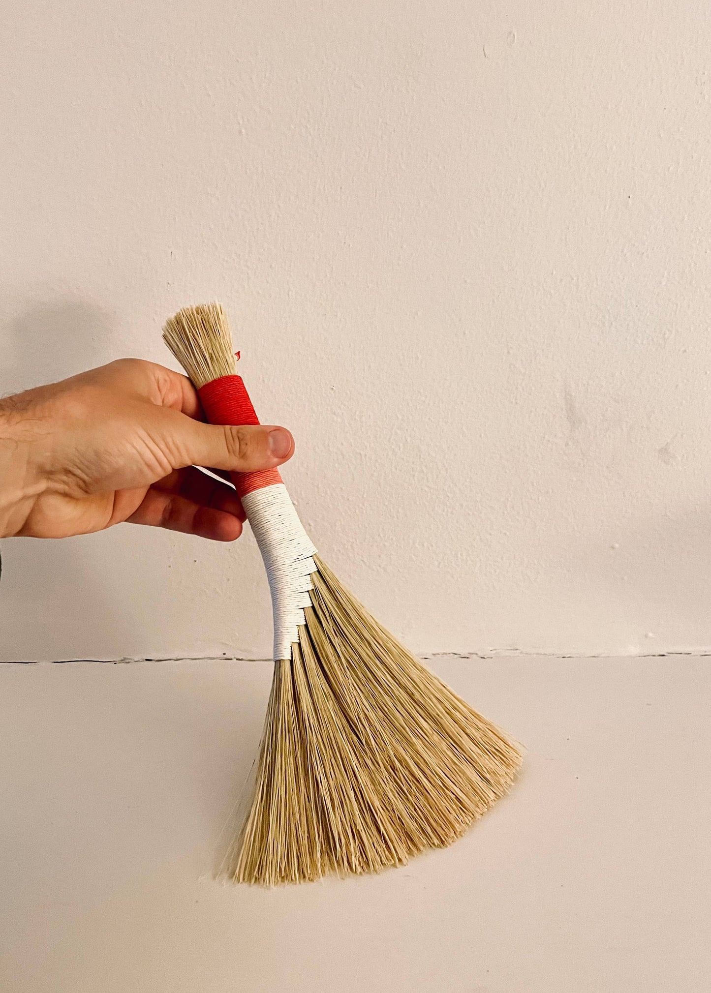 Tri-Color Hand Broom