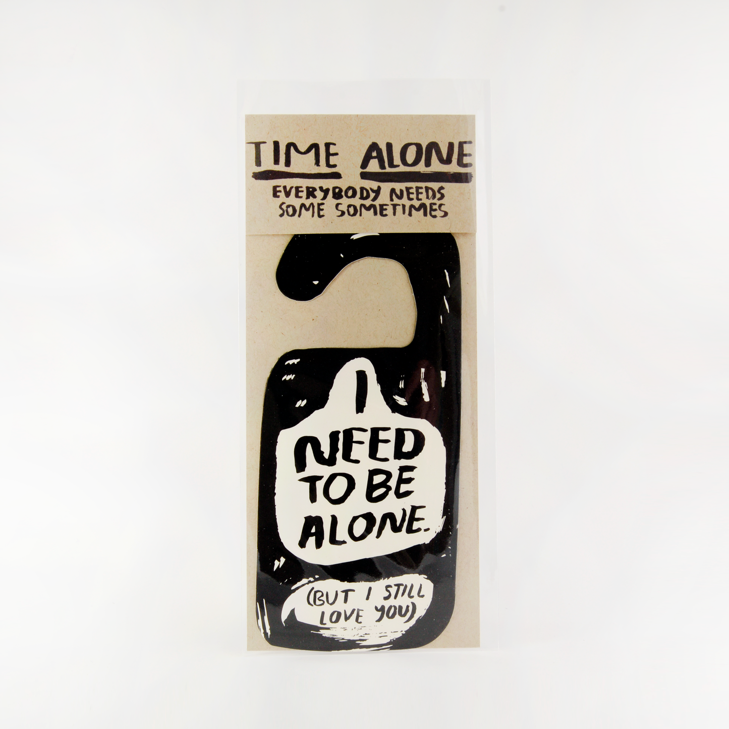 Alone Time Door Hanger