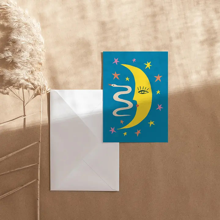 Nocturnal Greeting Card