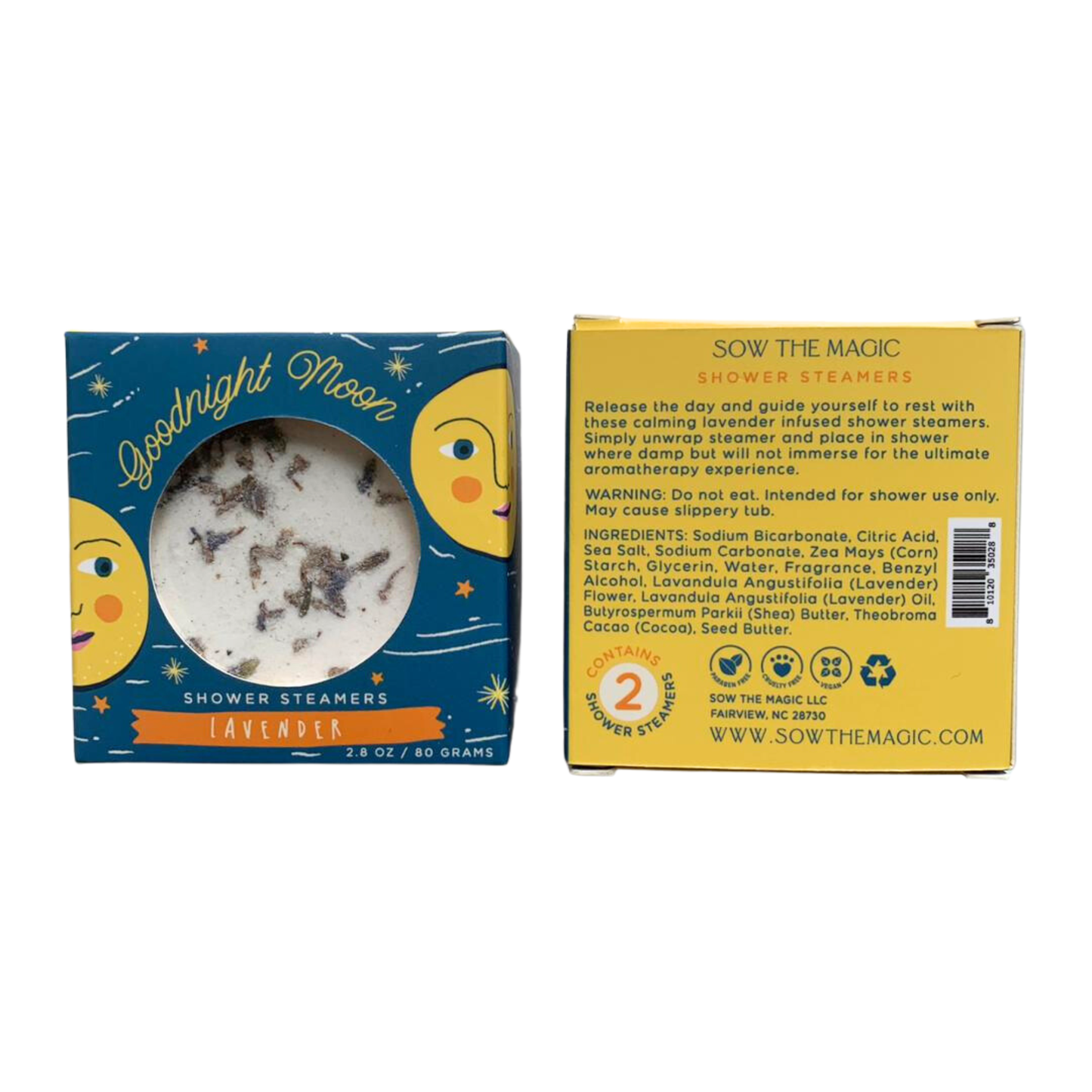 Goodnight Moon Lavender Shower Steamer Set