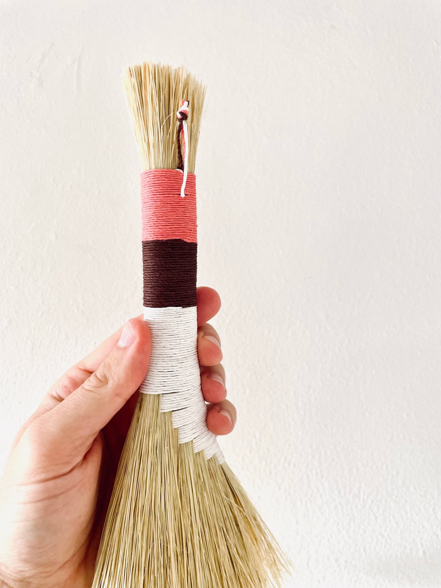 Tri-Color Hand Broom