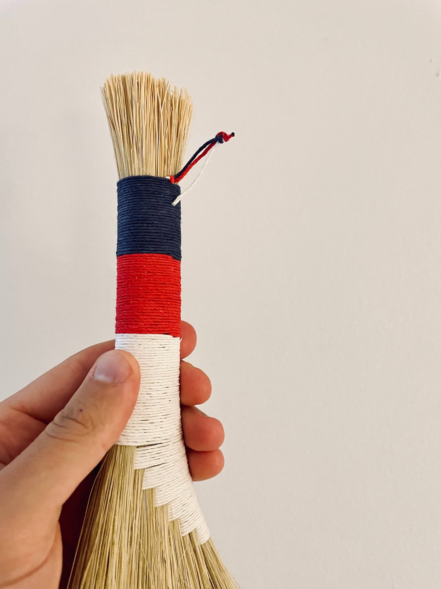 Tri-Color Hand Broom