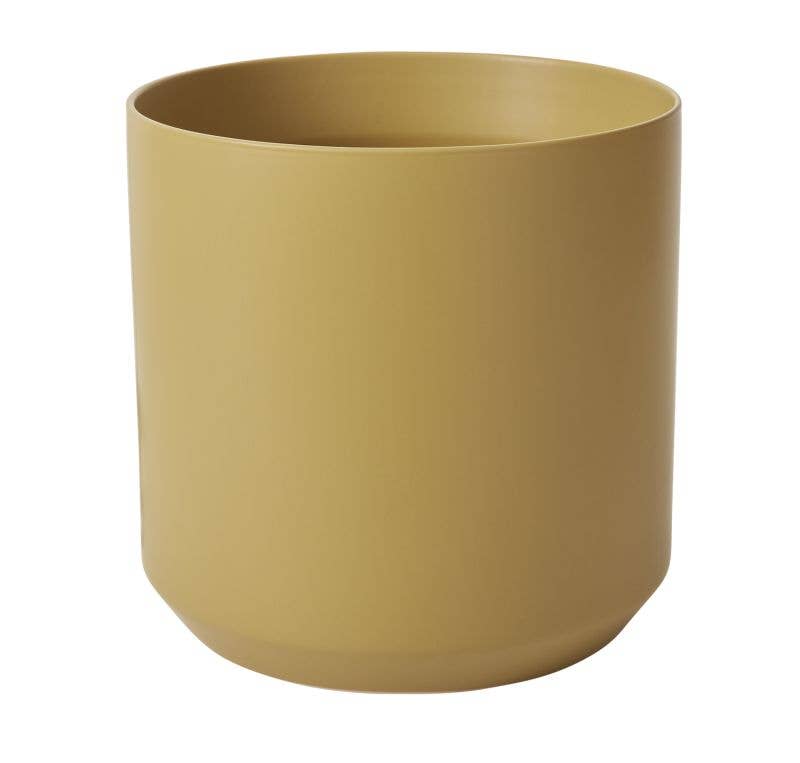 Round Ochre Pot