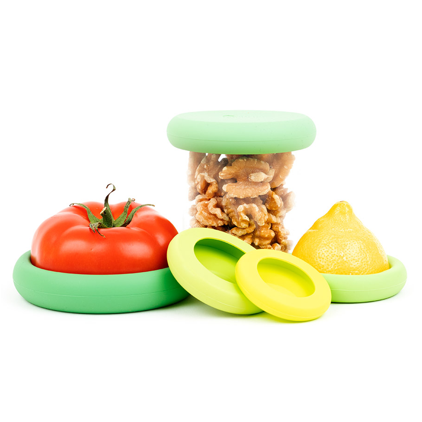 BESTSELLER - Sage Green Food Huggers - Set of 5