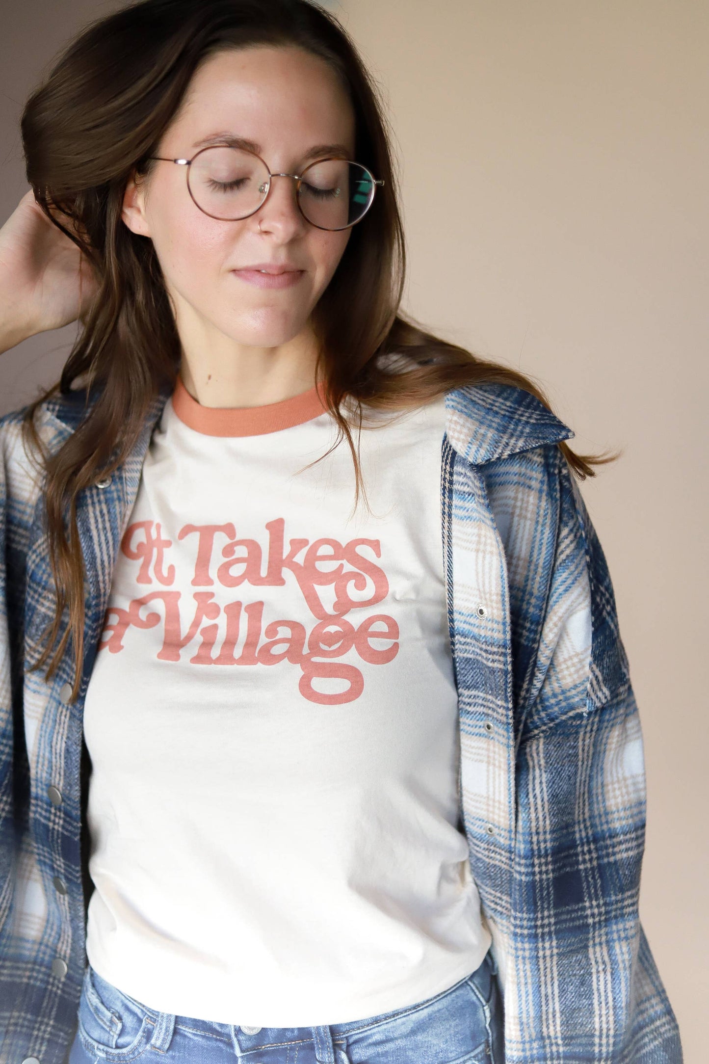 It Takes a Village, Womens Graphic Tee, Spring 2024