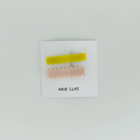 Hair clip Summer duo