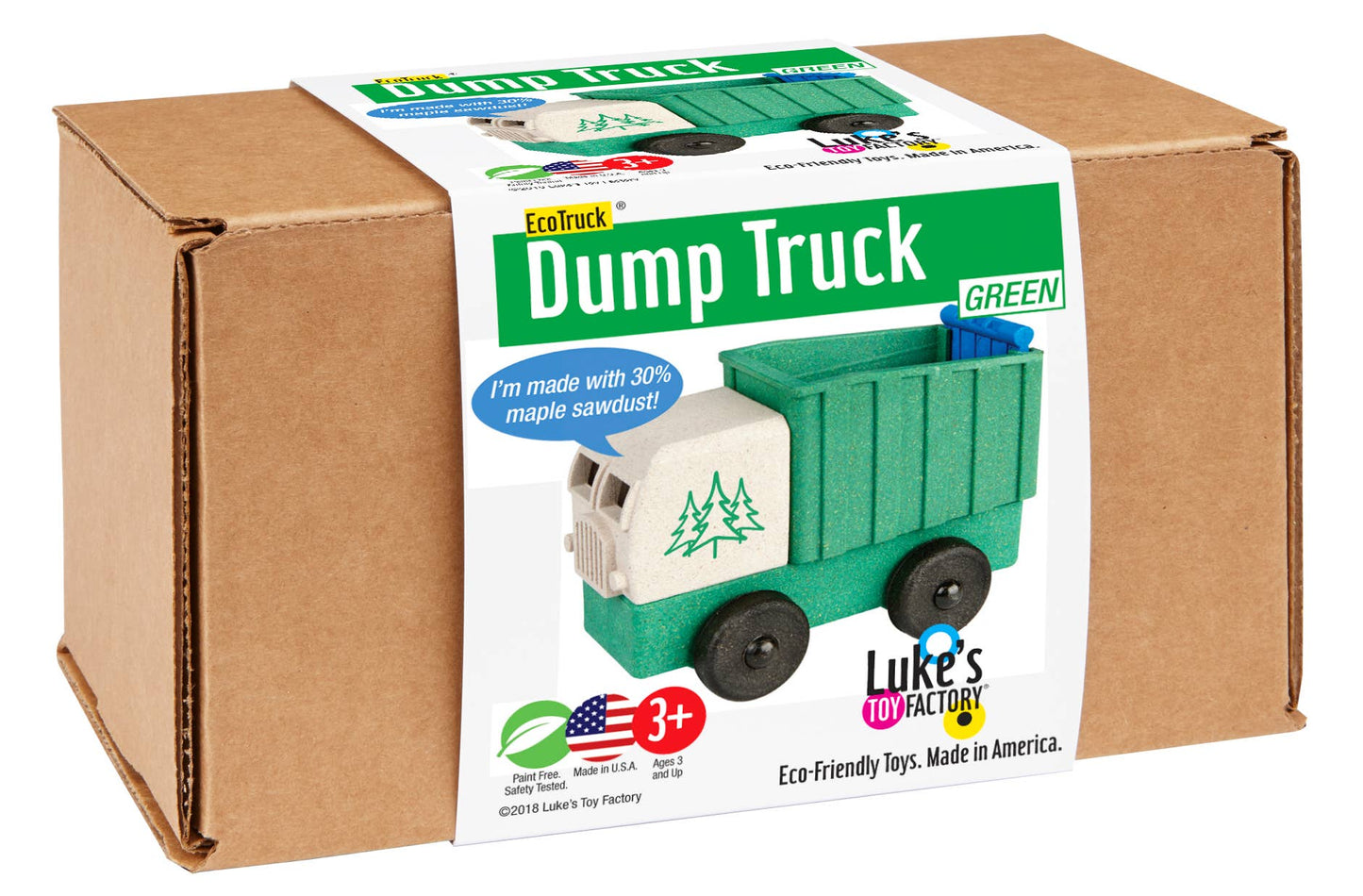 Dump Truck Toy GREEN