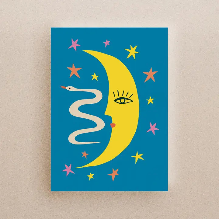 Nocturnal Greeting Card