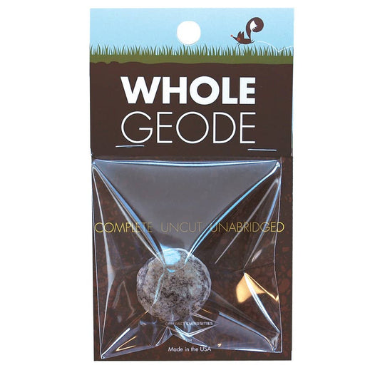 Whole Geode | Compact Curiosities Break Your Own Geode