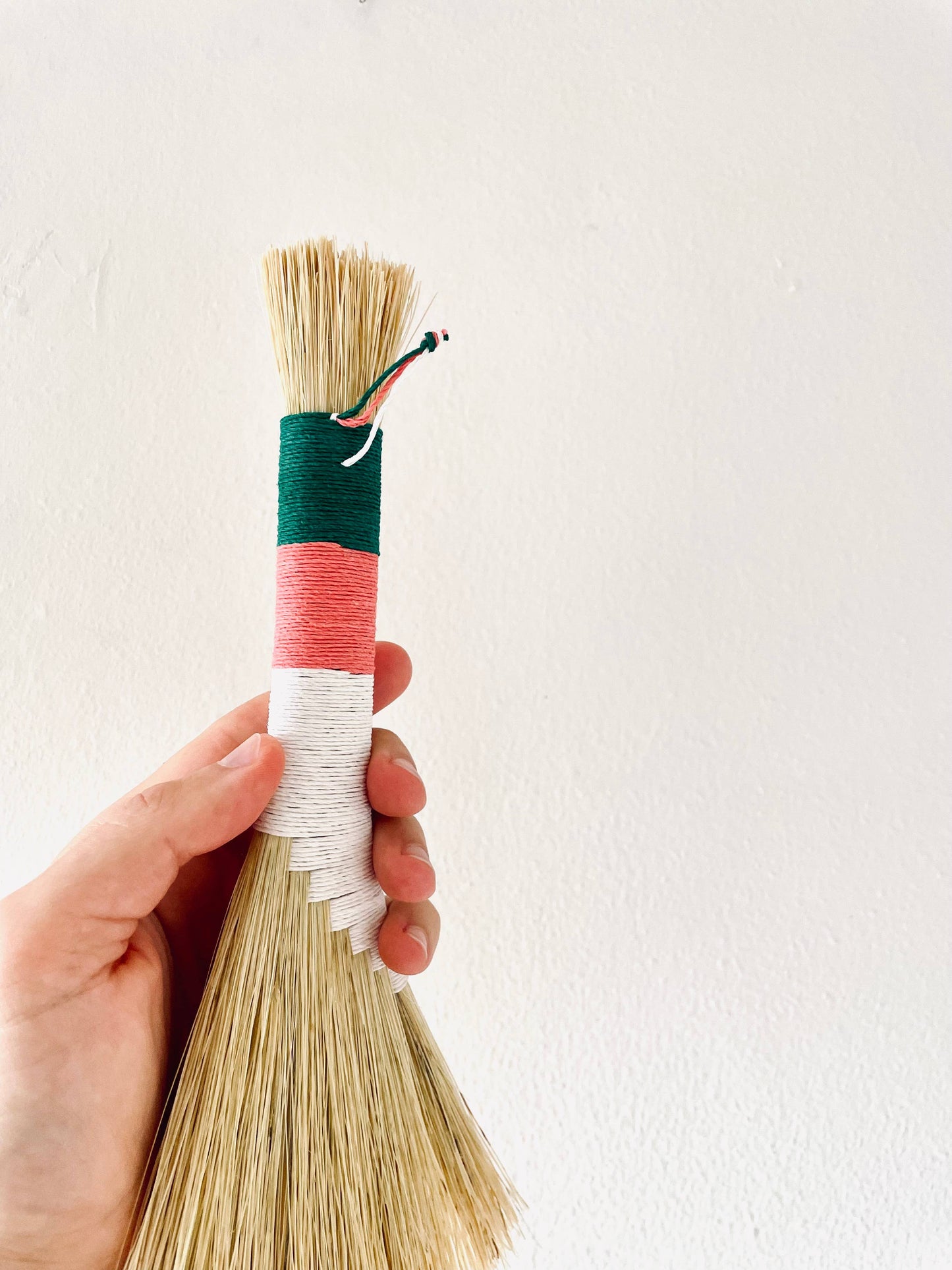 Tri-Color Hand Broom