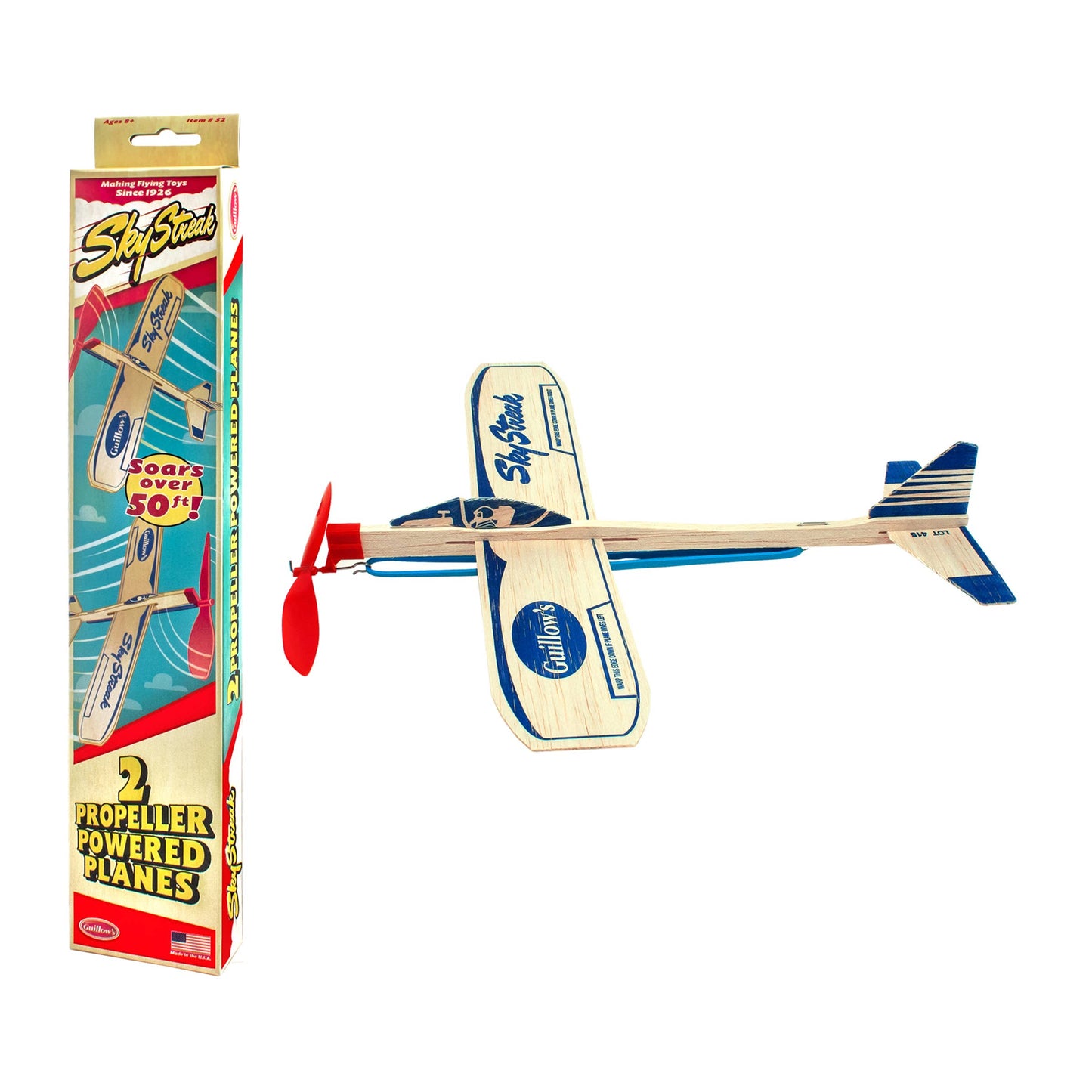 Guillow's Sky Streak Power Plane Twin Pack