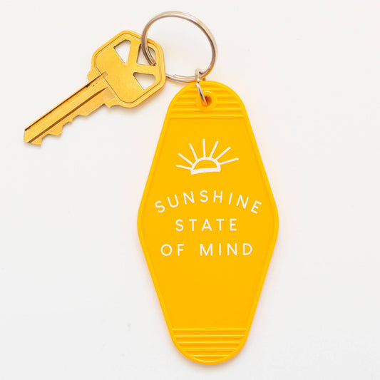 Sunshine State of Mind Keychain