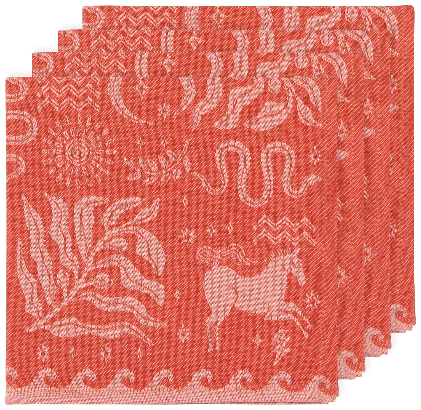 Olympus Jacquard Napkins Set of 4