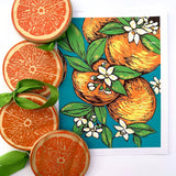 Citrus Sky Kristina Hoover Print