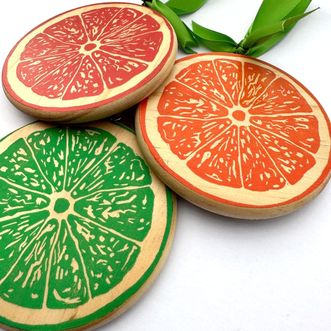 Kristina Hoover Citrus Ornaments